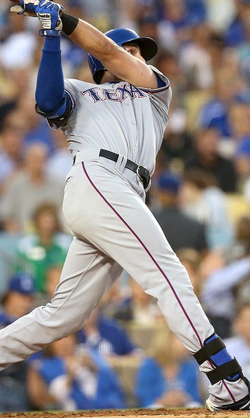 Gallo homers off Kershaw in Rangers' win over Dodgers